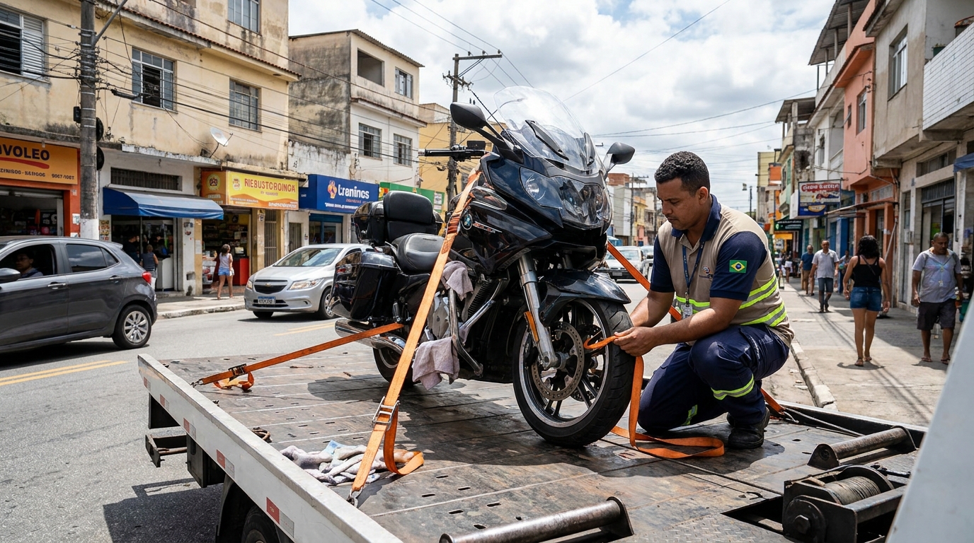 Remoção de Moto em Pane em Vitória‑ES